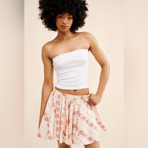 Free People| Gaia Printed Mini Skirt - Picture 2 of 15